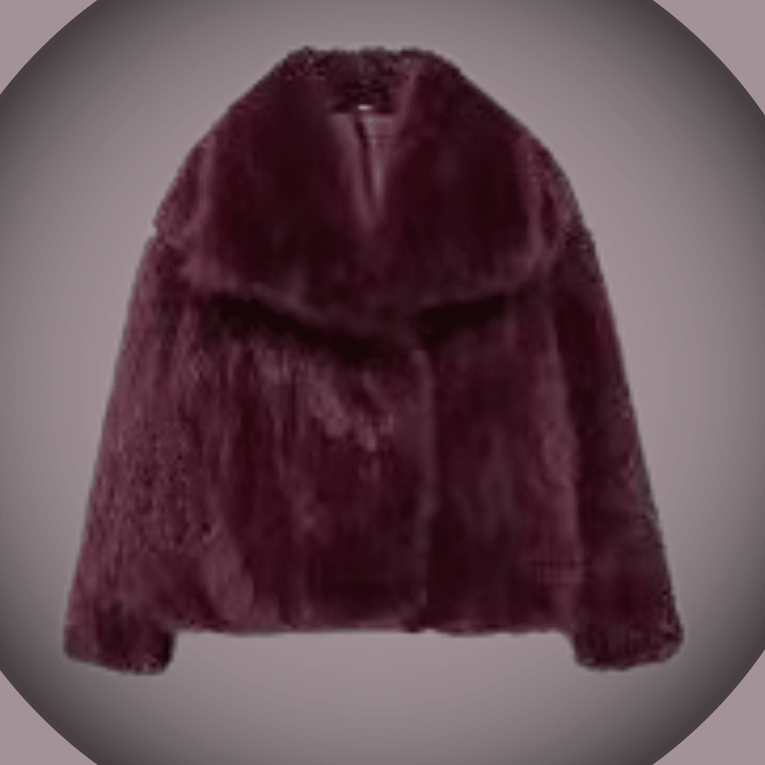 Peluche de pelaje de pelaje de lujo de invierno en espesor de la solapa de la solapa