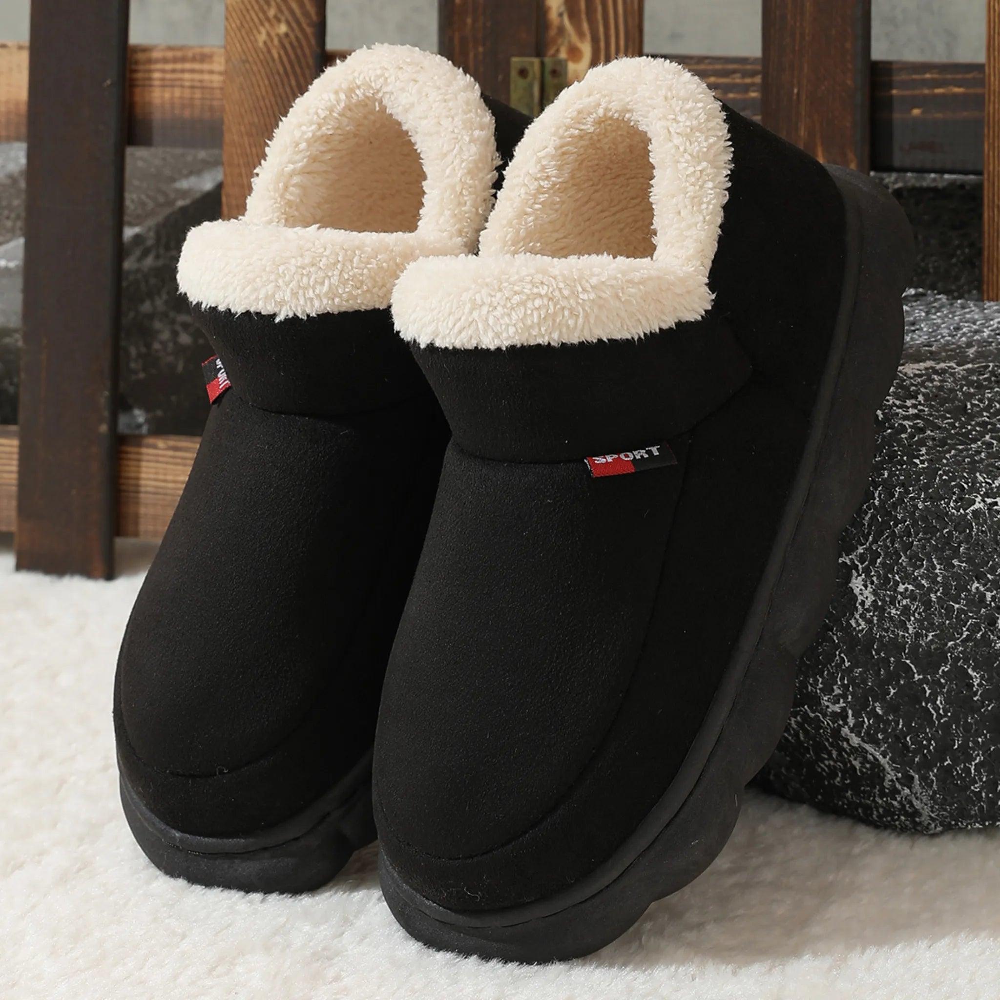 Chaussures en coton en peluche hiver
