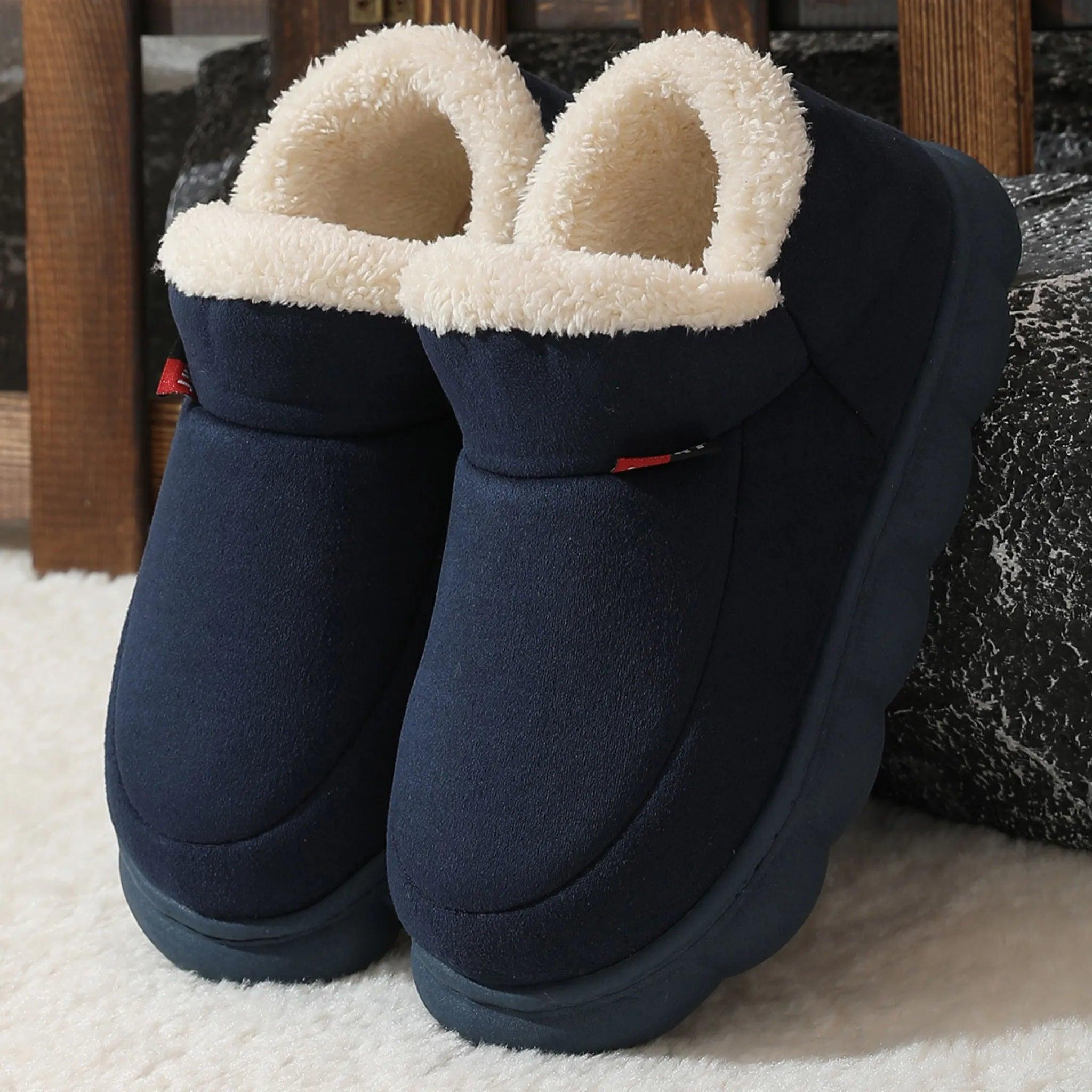Chaussures en coton en peluche hiver