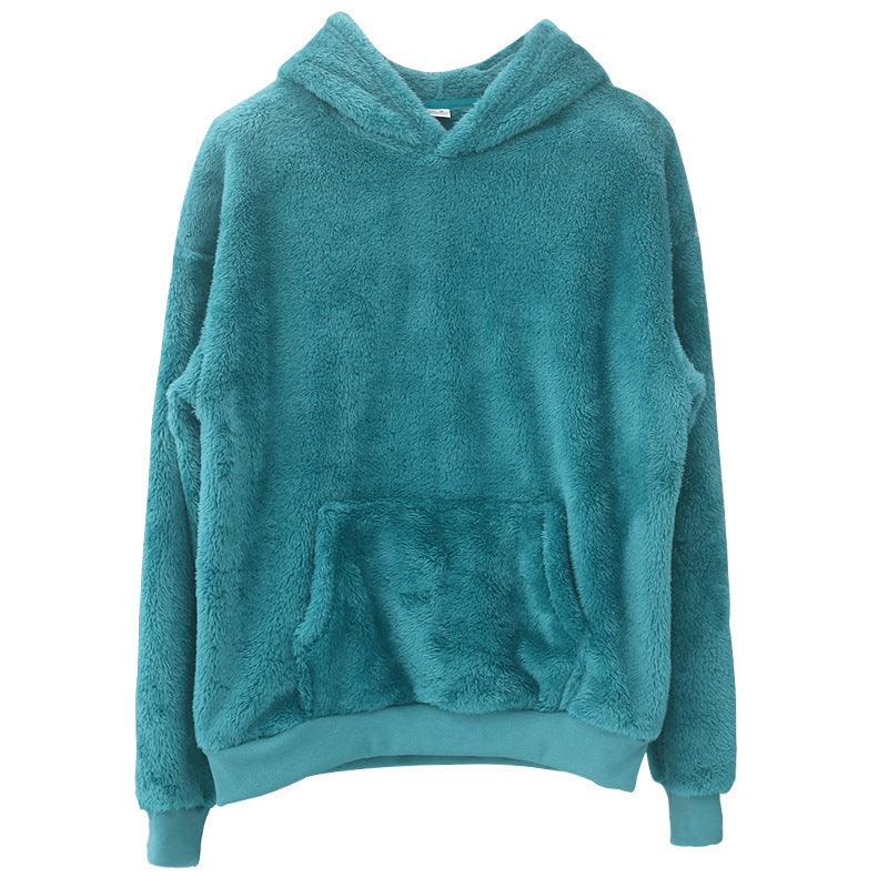 hooded sweater
velvet sweatshirt
men&