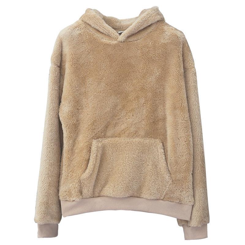 hooded sweater
velvet sweatshirt
men&