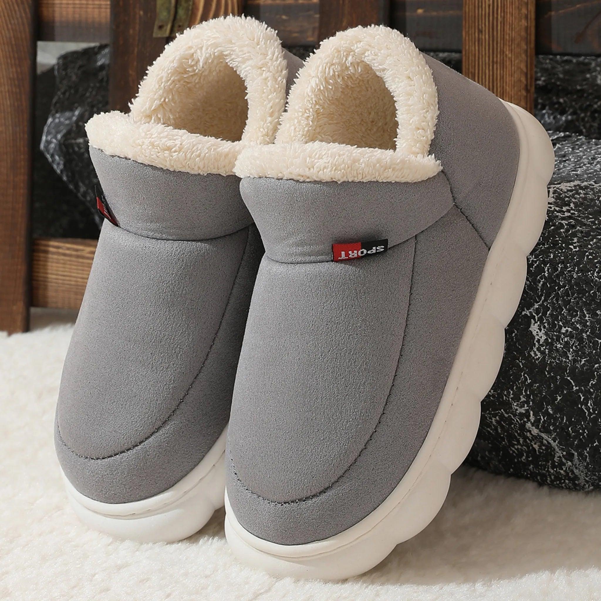 Chaussures en coton en peluche hiver