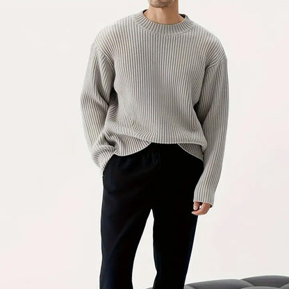 Ins Round Neck Korean Style Trendy Sweater Men