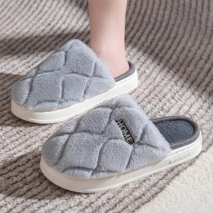 Plush Winter Indoor Slippers for Men &amp; Women