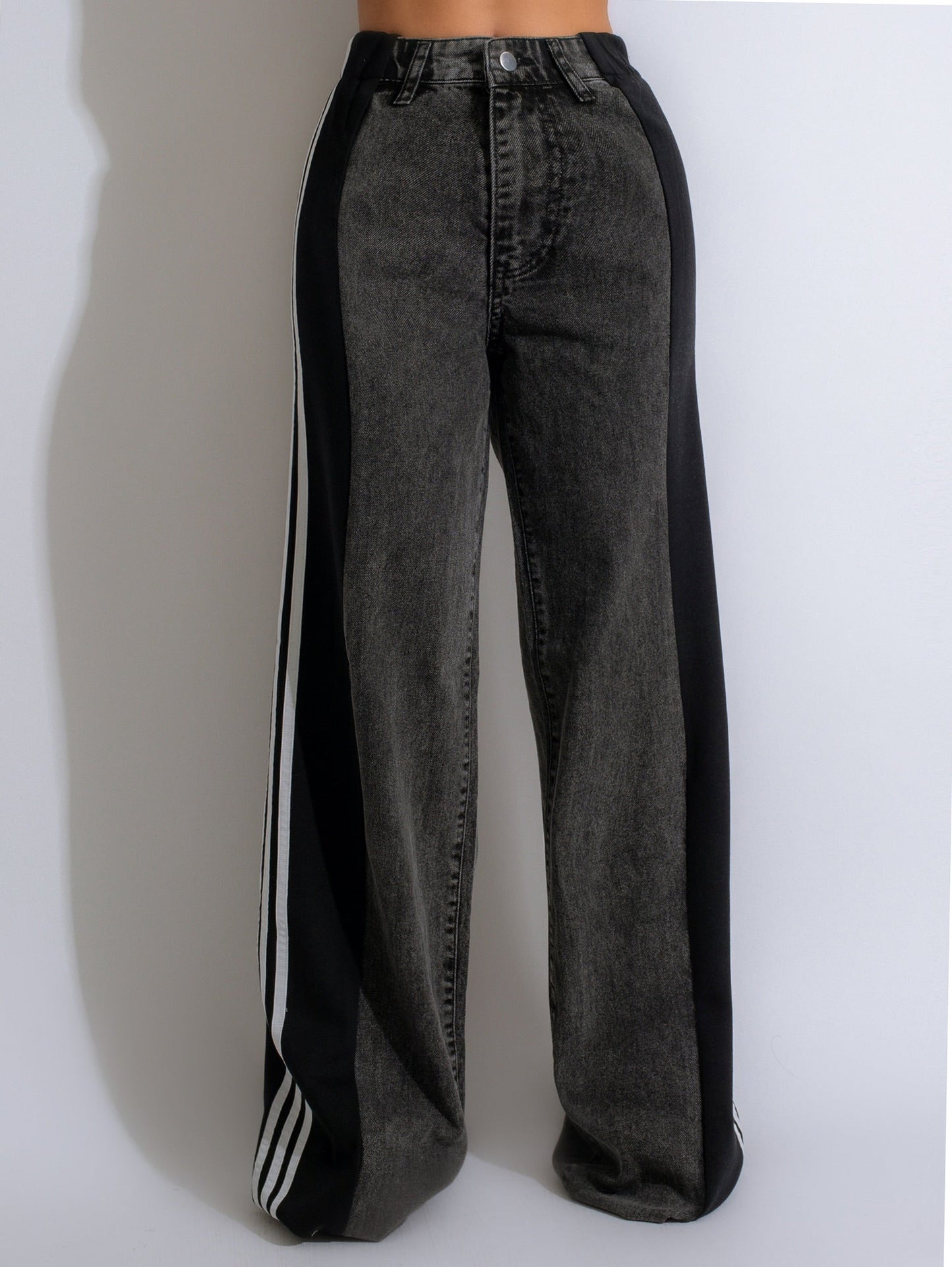 Casual wide-leg jeans, Women&