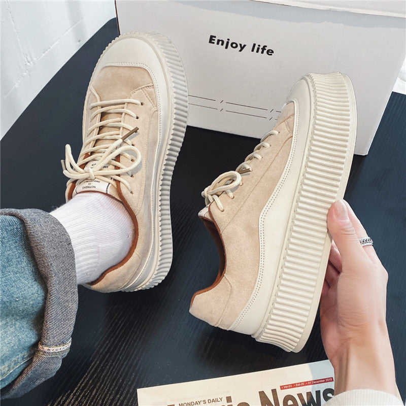 Canvas platform badminton shoes
Low top sports shoes
Mid heel casual shoes
Breathable canvas sneakers
Comfortable rubber sole shoes for sports