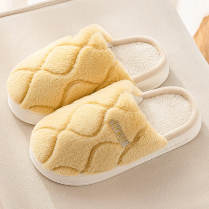 Plush Winter Indoor Slippers for Men &amp; Women