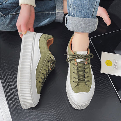 Canvas platform badminton shoes
Low top sports shoes
Mid heel casual shoes
Breathable canvas sneakers
Comfortable rubber sole shoes for sports