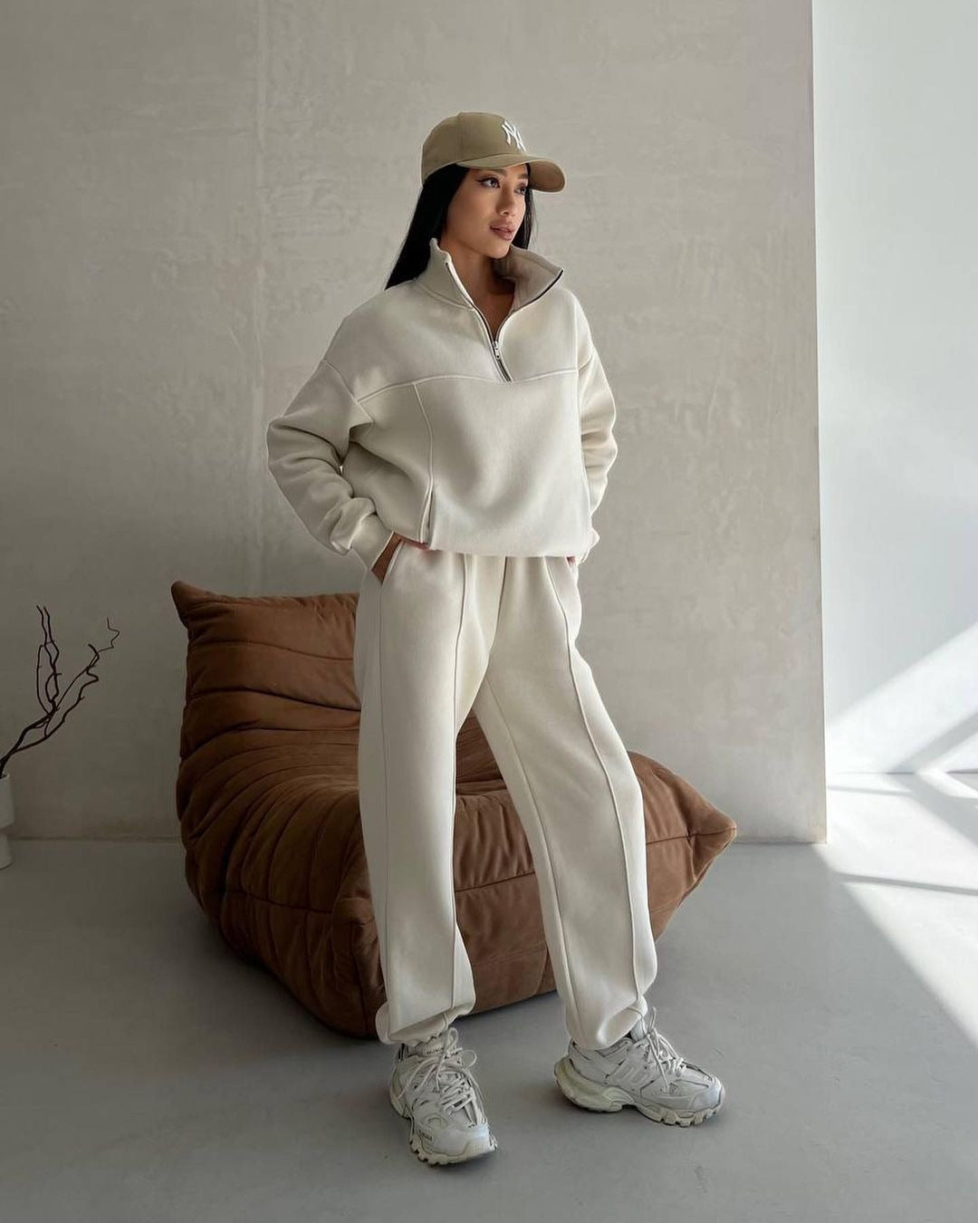 Winter Zipper Tracksuit Set